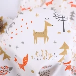 New Design Printed Knitted Wool Cloth Bamboo Fiber Towel Cotton Baby Diaper Pad Fabric In Stock