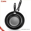 New dry fry pan/non carbon steel cake pan with non-stick