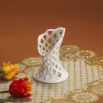 New home art decoration  handmade ceramic handbag design desktop decoration vase