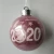 Import New Hot item Christmas Plastic Ball 1pc Glitter Shatterprooof Christmas Baubles from China