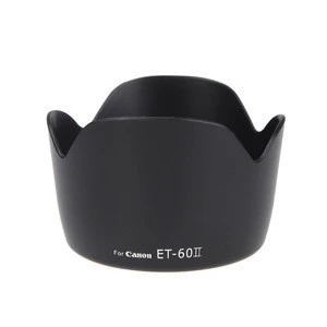 New Hot Sale! ET-60II Flower Lens Hood for Canon EF 75-300MM F/4-5.6 III EF-S 55-250mm f/4-5.6 IS Camera