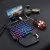 Import New Model Optical Switches One-handed Geometric Figure Keyboard with Colorful RGB Backlight from China