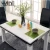 Import New modern designs dining set long glass dining table and chair fold dining sets from China