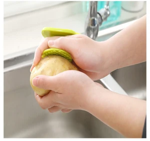 New Multi-functional Protect Hand Dirt Clean Brushes Easy Cleaning Tools Potato Scrubber Fruit Accessories Kitchen Gadgets