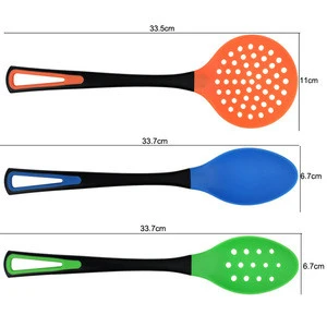 New Pattern kitchen tools 7 pcs set 2018 popular colorful Nylon cooking utensils Spoon/Turner/Skimmer