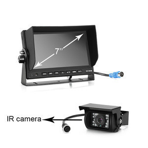Buy New Quad 4 Channels Split Screen Display High Definition 7 Inch Car ...