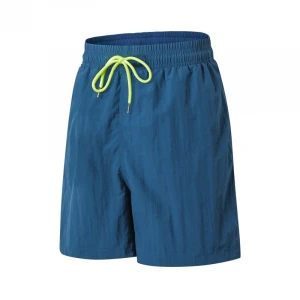 New Quick Dry Mens Beach Shorts Solid Colors Swim Trunks