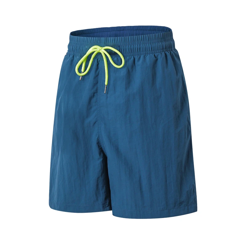 New Quick Dry Mens Beach Shorts Solid Colors Swim Trunks