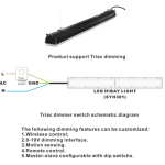 New Style Fixture 30W 60W 90W Competitive Market LED Suspended led high bay light