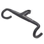 New T800 Carbon Handlebar 28.6mm/31.8mm Integrated Bar Road Bicycle Handlebar matt black OD2 stem