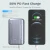 Import Newest Fast Rechargeable Power Bank 10000mAh Magnetic qi Fast Wireless Portable Charger from China