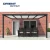 Import Newest Metal Louver Price Electric Waterproof Aluminum Pergola  for garden gazebos factory price from China