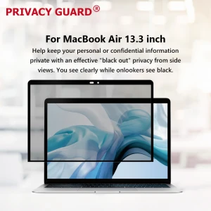 Newest Silk Print Privacy Filter Film for Macbook Air 13.3 Inch Privacy Screen Protector