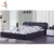 Newest style custom master wood leather bed room furniture bedroom set