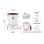 Newest wholesale ceramic glass soup pot stew cup induction cooker