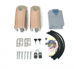 Newly Automatic Anti-theft Wheel Type Swing Gate Motor double swing gate opener DC 24v motor
