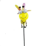 Night  Led  Solar Light Bee Windmill  Garden Stake Decorative Lighting