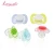 Import Ningbo Longwell Soother Baby Pacifier Silicone Nipple Soft for Infant Sleeping PP Organic Transparent Color Custom Sensory Toys from China