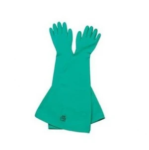 Nitrile rubber glove box gloves (LA) 10LA1832A/10H Nitrile dry box gloves, 10&quot; (254mm), hands can be used interchangeably H
