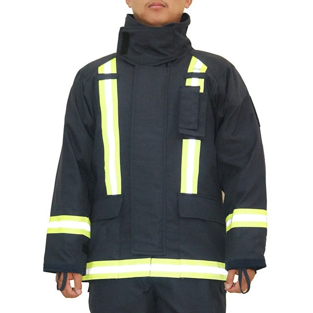 nomex material fireman fire fighting entry suit
