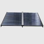 Non-pressurized solar water heater kits with vacuum tubes