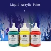 Non Toxic High Flow  Fluid Acrylic Paint Liquid Acrylic Paint Fluid Painting for Child DIY Painting
