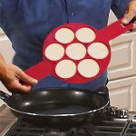 Nonstick Egg Tools Ring Maker Breakfast Pancake Shaper  Silicone Perfect Pancakes Egg Mold