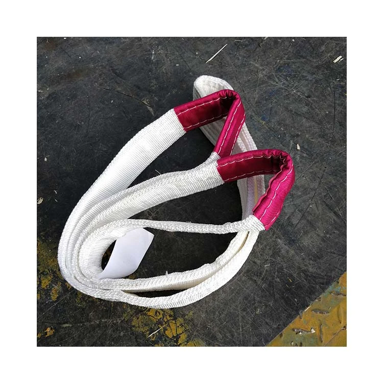 Nylon webbing belt round sling weight lifting polyester sling webbing