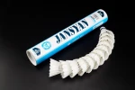 OEM badminton racket stringing machine matching goose feather shuttlecock