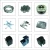 Import Oem cnc machining part spare turning parts zinc plating accessories pneumatic stainless steel aluminum parts from China