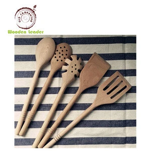 OEM Kitchenware Wooden Cooking tools Kitchen utensil set