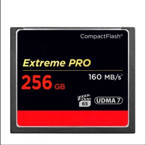 OEM New Brand CF CARD 160MB/s  UDMA 7 4K VPG-65 Compact Flash CF Memory Card 32GB 64GB 128GB 256GB
