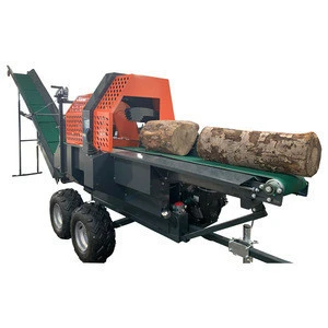 OEM supported firewood processor / log splitter / wood crusher manufacture for USA and Canada