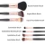 Import OEM Travel Cosmetic Brush Set Makeup Brush with Zipper Bag from China