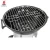 Import OEM&ODM outdoor party equipment round bbq folding portable charcoal weber grill from China