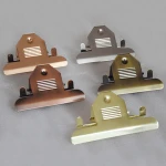 office binding supplies 120mm silver gold rose gold antique bronze jumbo paper clip large metal clipboard clip