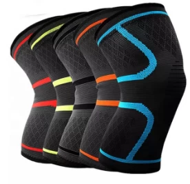 Ollas Sports elastic knee pads Nylon sports Kneepad protective equipment Knee Brace support run basketball volleyball