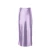 Import OOTN New 2020 Elegant Ladies Office Skirts Midi Spring Women High Waisted Summer Long Skirt Solid Purple Satin Silk Skirt from China