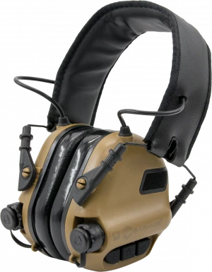 OPSMEN EARMOR M31 IPX5 Slim Low Profile Electronic Hearing Protector Range Shooting Hunting  Earmuff with AUX Input NRR22