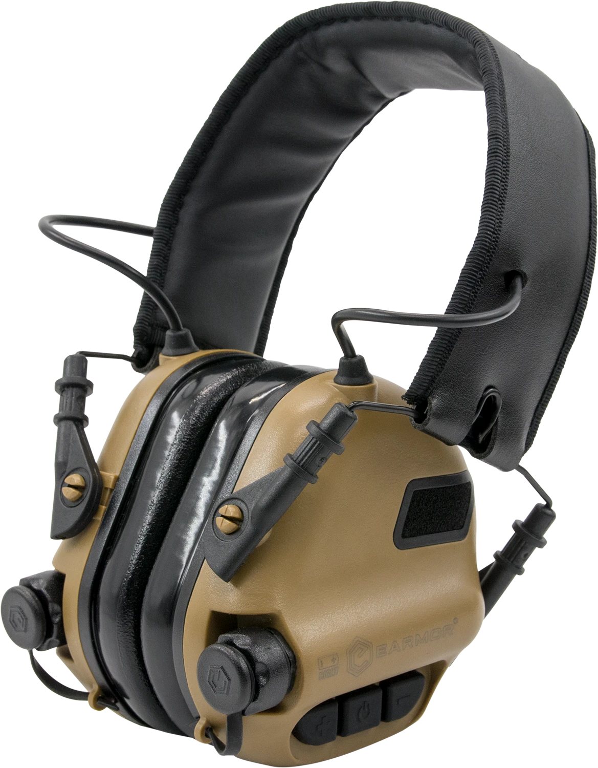 OPSMEN EARMOR M31 IPX5 Slim Low Profile Electronic Hearing Protector Range Shooting Hunting  Earmuff with AUX Input NRR22