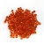 Import orange red garden decorative irregular glass beads from China