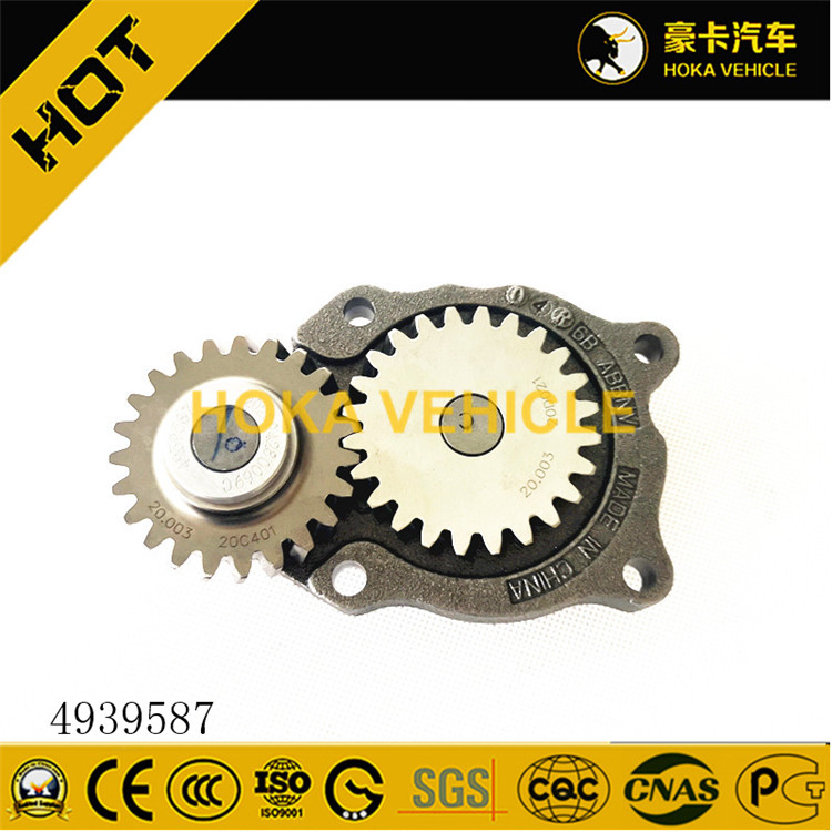 Buy Original Engine Spare Parts Oil Pump 4939587 For Heavy Duty Truck ...