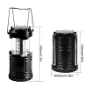 Outdoor ABS 30 LED Foldable Camping Lantern Light