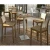 Import Outdoor Bar Table and Chair Set Garden Stool High Chair Teak Wood Table Top Bar Set from China
