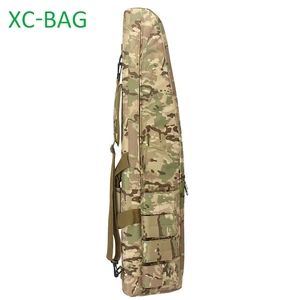 Outdoor Camouflage Military Tactical Gun bag with strap shoulder for AK47 and Hunting