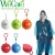 Import Outdoor Camping PE Raincoat Ball Rain Poncho Packed in Colorful Ball Shape for Custom Advertising from China