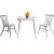 Import Outdoor indoor French style aluminum dining restaurant coffee shop cake bakery chair from China