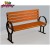 Import Outdoor Newest Fir Wood Park Bench With Cast Iron Leg from China