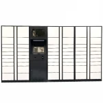 outdoor parcel delivery intelligent controller smart locker for courier and receiver office building use