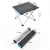 Import Outdoor portable folding aluminum table picnic camping barbecue table simple casual aluminum table from China